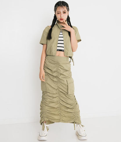 【ティーンズライン】ジャガード テープ ロゴ ブラトップ （M、Lサイズ展開） 913-7507