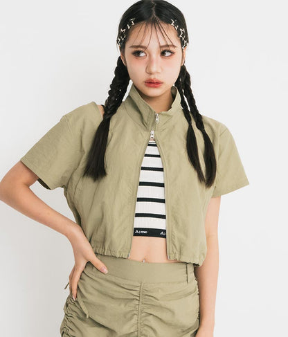 【ティーンズライン】ジャガード テープ ロゴ ブラトップ （M、Lサイズ展開） 913-7507