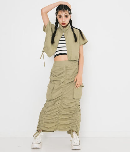 【ティーンズライン】ジャガード テープ ロゴ ブラトップ （M、Lサイズ展開） 913-7507