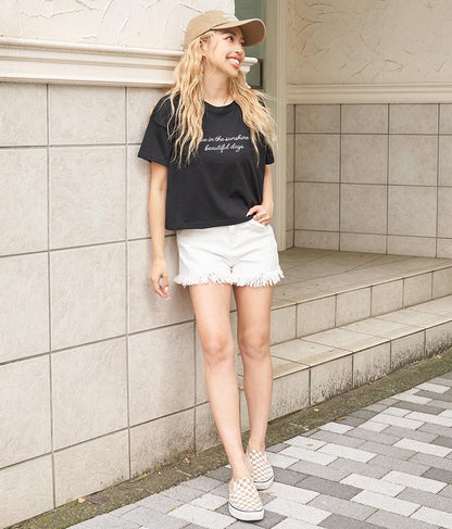 メッセージ 刺繍 Tシャツ 853-5864