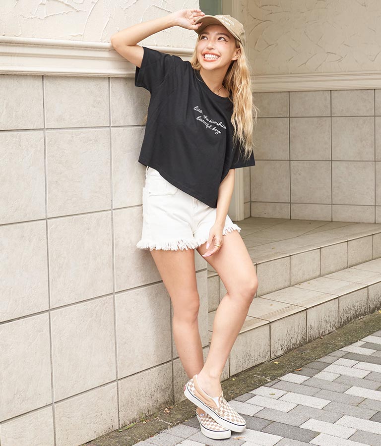 メッセージ 刺繍 Tシャツ 853-5864