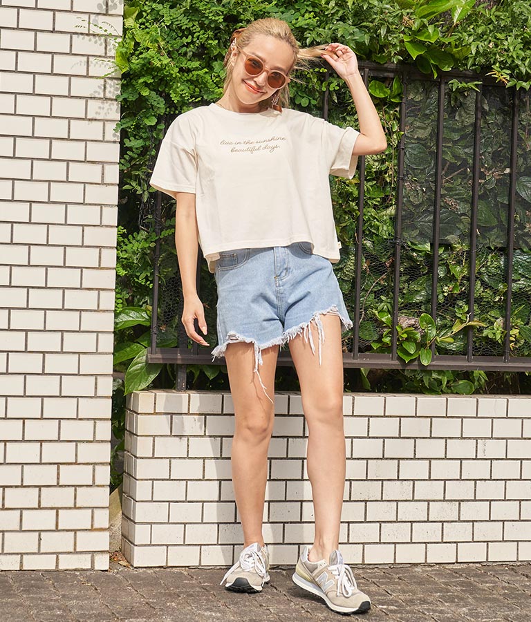 メッセージ 刺繍 Tシャツ 853-5864