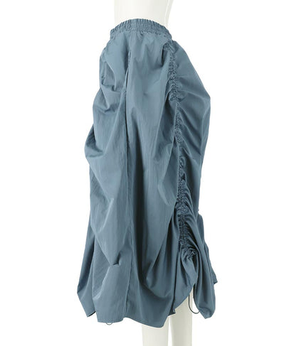 タフタ ドローストリング スカート 361-9492