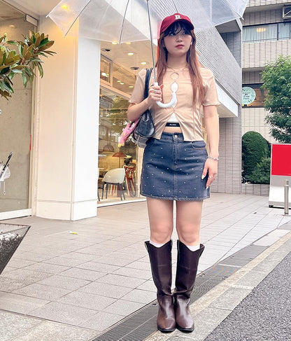 【ティーンズライン】ジャガード テープ ロゴ ブラトップ （M、Lサイズ展開） 913-7507