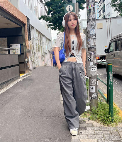 【ティーンズライン】ジャガード テープ ロゴ ブラトップ （M、Lサイズ展開） 913-7507