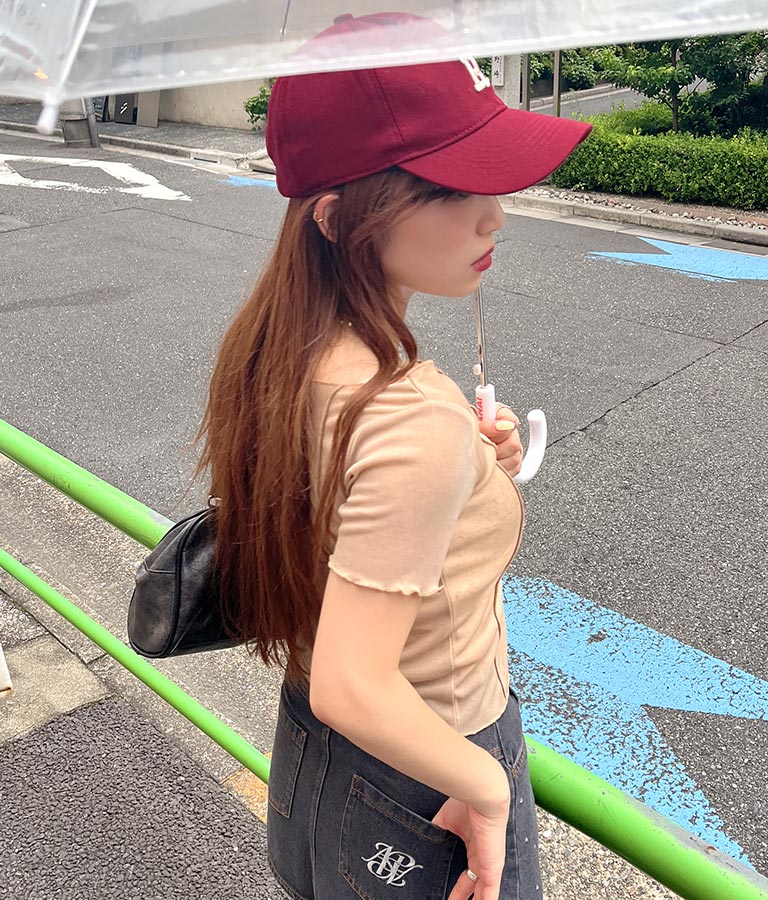 【ティーンズライン】2WAY シアー トップス （M､Lサイズ展開） 913-7548