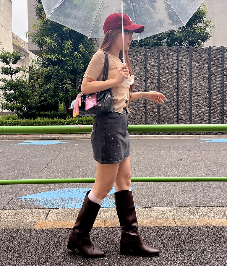 【ティーンズライン】2WAY シアー トップス （M､Lサイズ展開） 913-7548