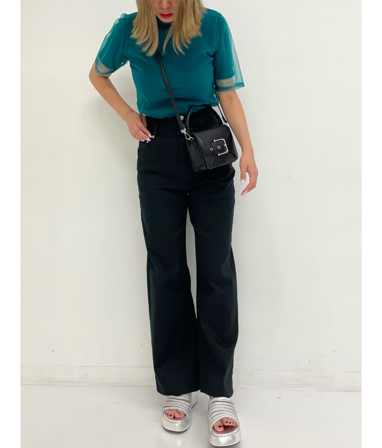 チュール × テレコ リブ Tシャツ セット 793-9170