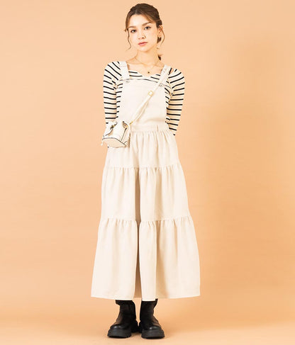 ティアード ジャンパースカート 527-6782