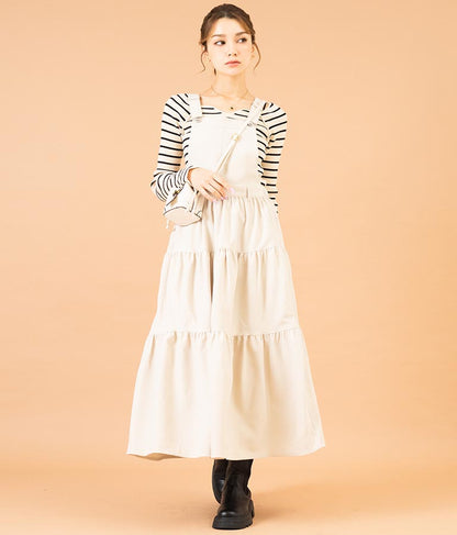 ティアード ジャンパースカート 527-6782