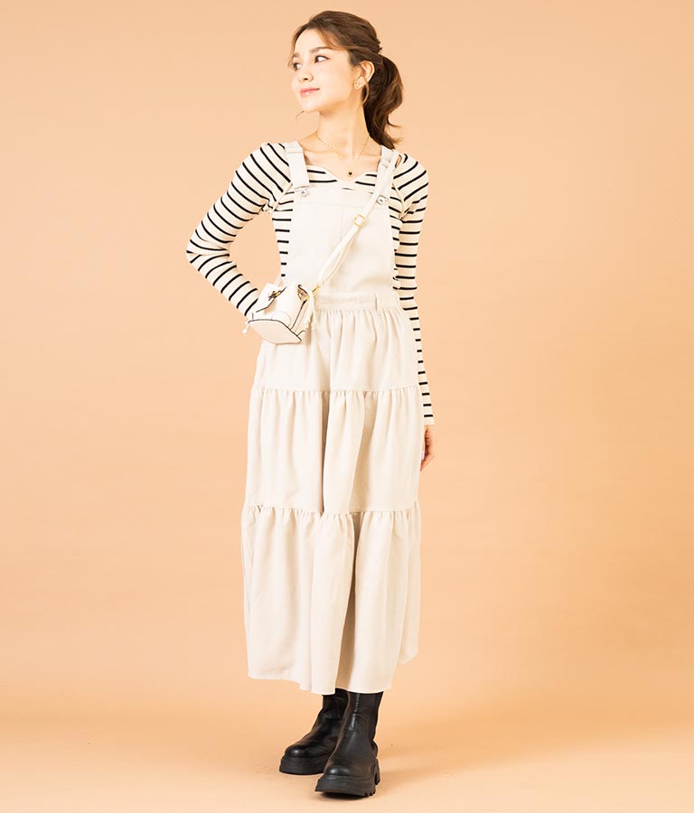 ティアード ジャンパースカート 527-6782