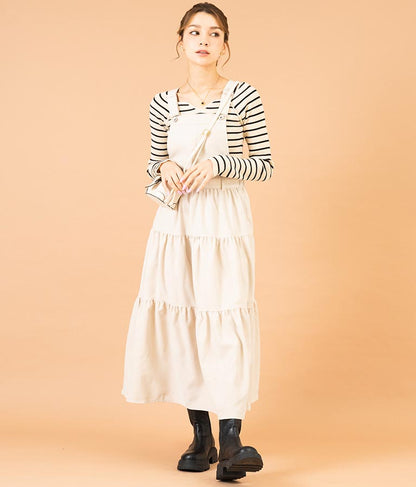 ティアード ジャンパースカート 527-6782