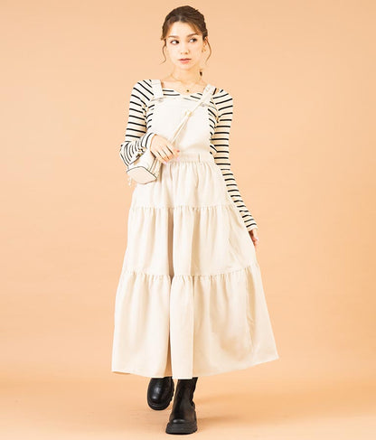 ティアード ジャンパースカート 527-6782