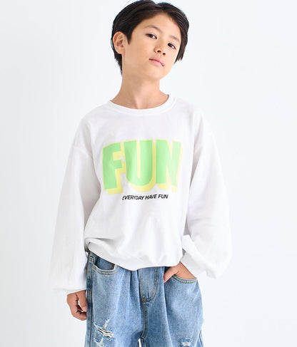 ミニ裏毛 プリント トレーナー 423-2983