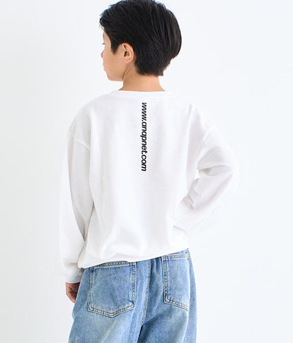 ミニ裏毛 プリント トレーナー 423-2983