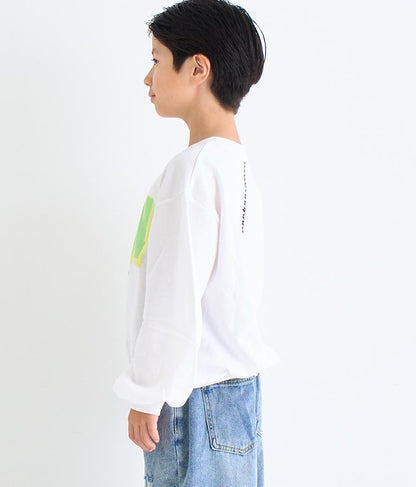 ミニ裏毛 プリント トレーナー 423-2983