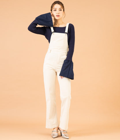 袖切り替え ベルスリーブ ニット 523-6781