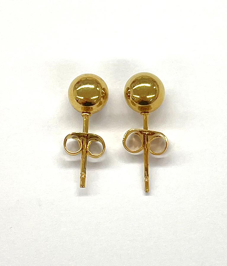 金属アレルギー対応 ステンレス スモール ボール ピアス 369-9542