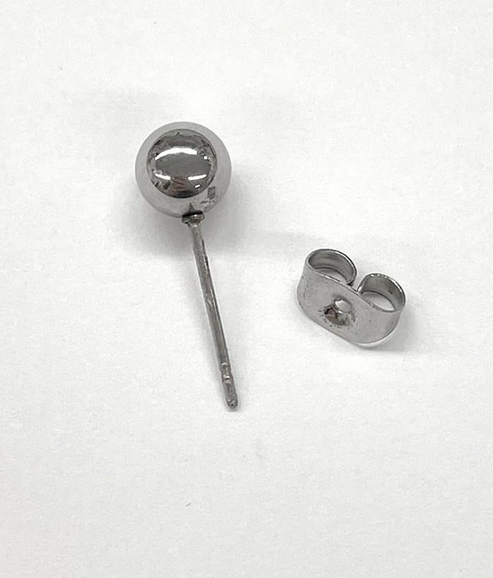 金属アレルギー対応 ステンレス スモール ボール ピアス 369-9542