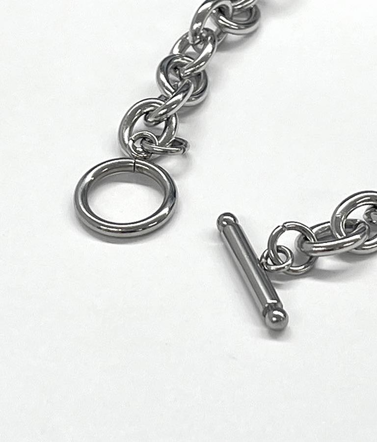 金属アレルギー対応 ステンレス チェーン ブレスレット 369-9543