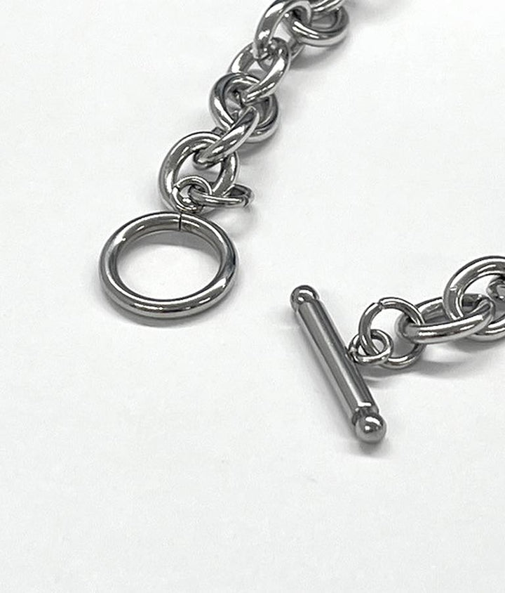 金属アレルギー対応 ステンレス チェーン ブレスレット 369-9543