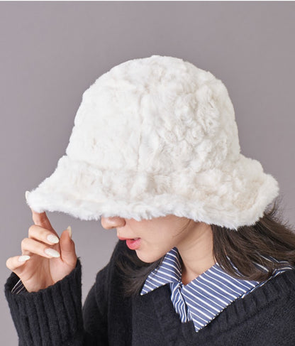 エコ ファー バケットハット 559-5816