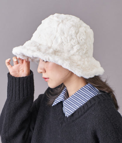 エコ ファー バケットハット 559-5816