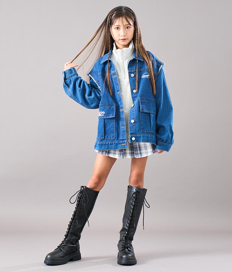 2WAYデニムジャケット 915-7272