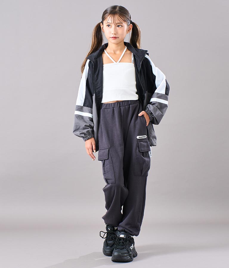 R+S配色オーバーブルゾン 915-7264