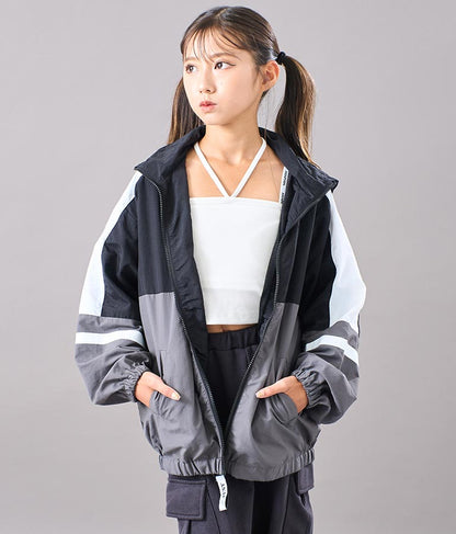 R+S配色オーバーブルゾン 915-7264