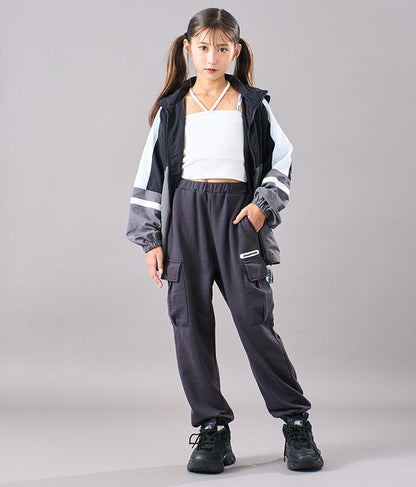 R+S配色オーバーブルゾン 915-7264