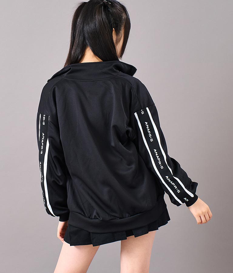 R+S吸水速乾付きラインジャージブルゾン 914-7318