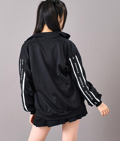 R+S吸水速乾付きラインジャージブルゾン 914-7318