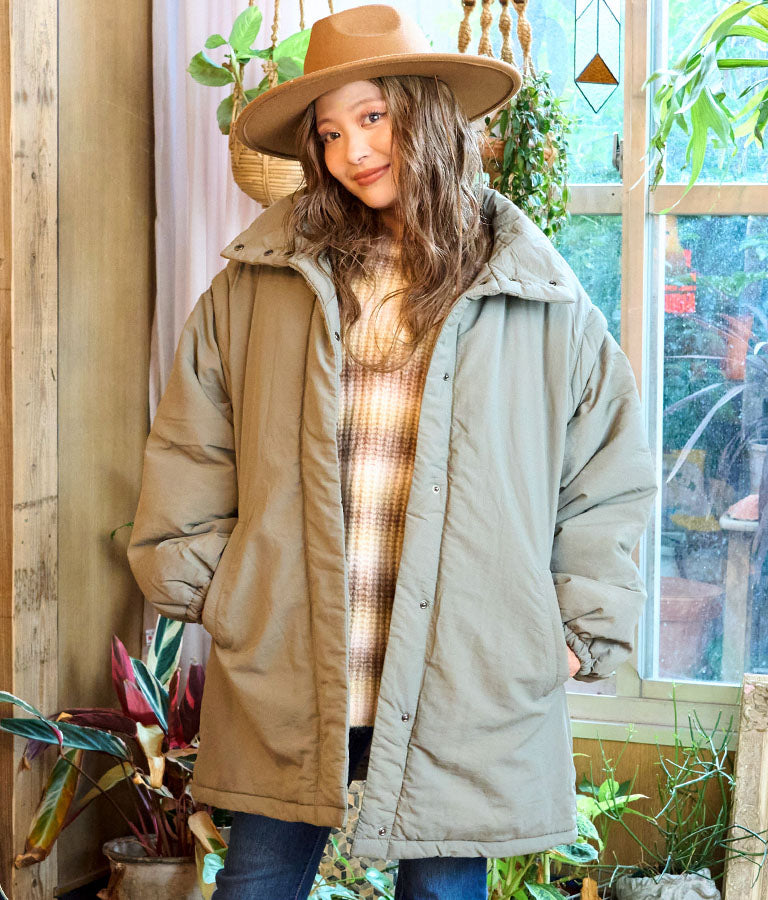 タイダイ ボーダー クルーネック ボリュームスリーブ ニット 853-5755