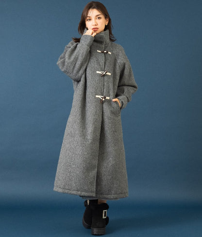 シャギー ロング ダッフル コート 526-6713