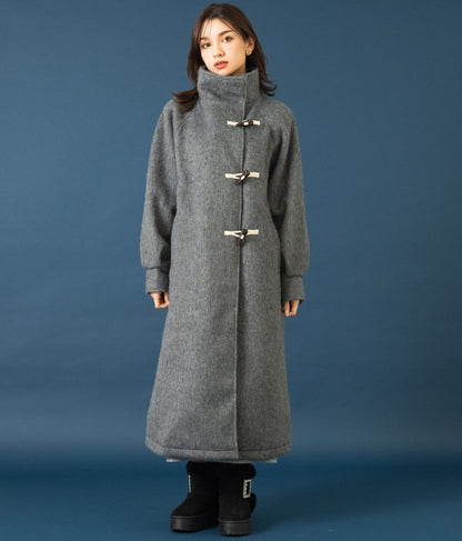 シャギー ロング ダッフル コート 526-6713