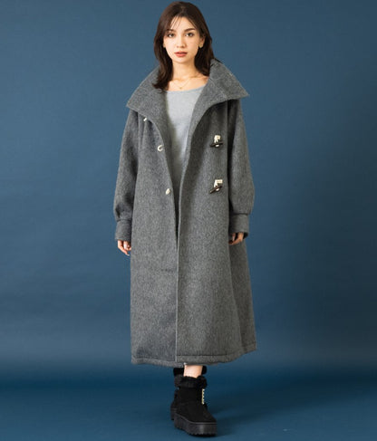 シャギー ロング ダッフル コート 526-6713