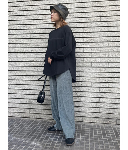 ベロア ランダム プリーツパンツ 152-5303