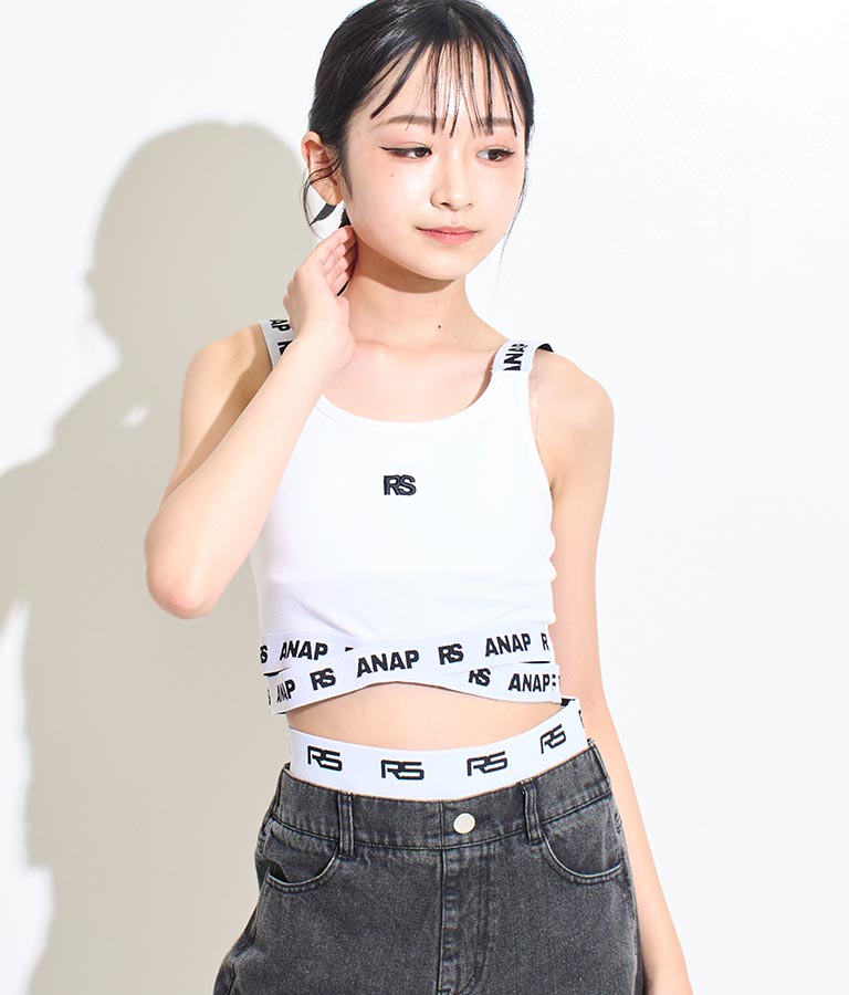 R+S【リラスポ】クロス ブラトップ (吸水速乾加工) 913-7418