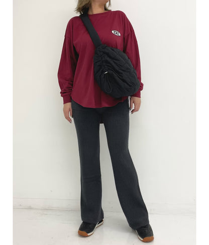 ナイロン キルティング サイド ドロスト ショルダー バッグ 159-5501