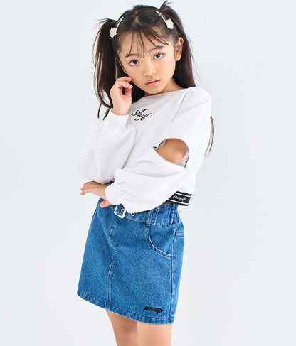 太ベルト デザイン インパン付 スカート