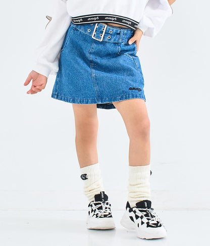 太ベルト デザイン インパン付 スカート 421-3332