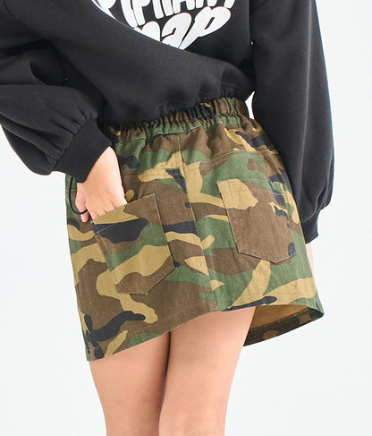 太ベルト デザイン インパン付 スカート 421-3332