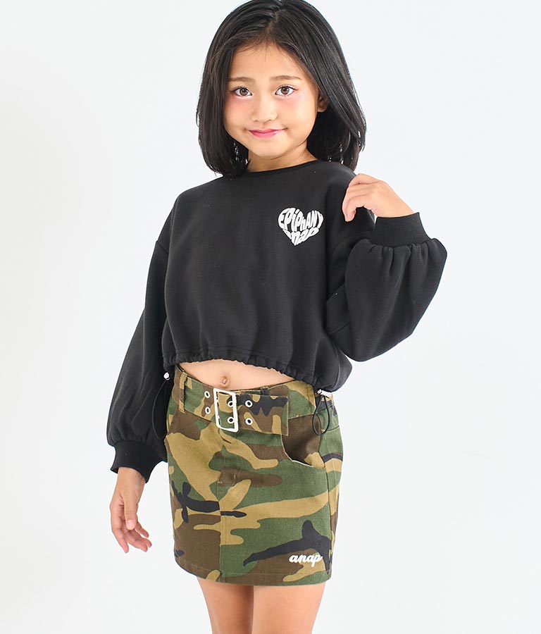 太ベルト デザイン インパン付 スカート 421-3332