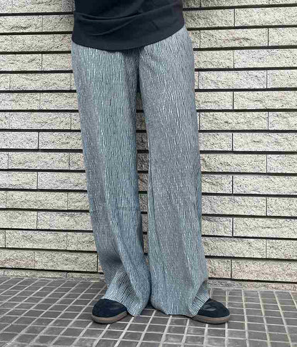 ベロア ランダム プリーツパンツ 152-5303