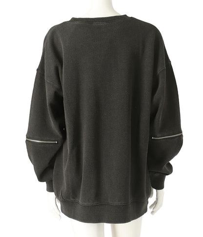 ANAP R+S【リラスポ】 ヴィンテージ 加工 ジップ スウェット トップス (ユニセックス アイテム) 913-7564
