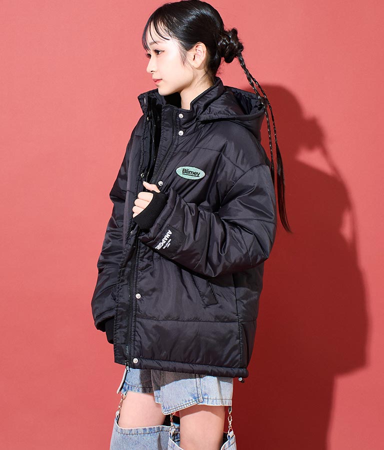 エコクラウド 中綿 ブルゾン コート 916-7235