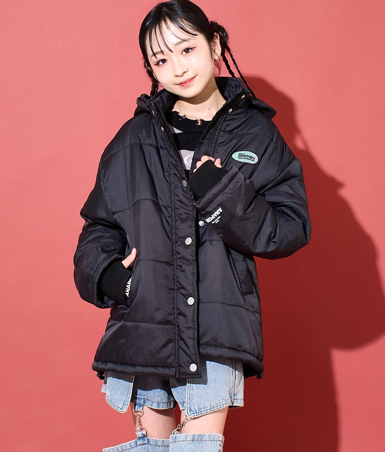 エコクラウド 中綿 ブルゾン コート 916-7235