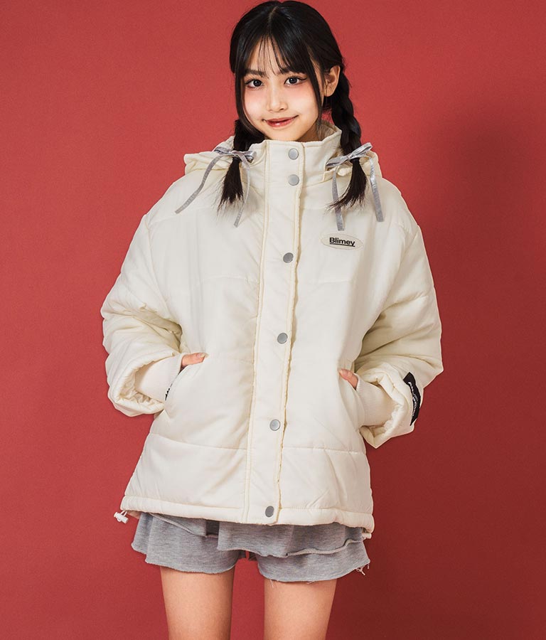 エコクラウド 中綿 ブルゾン コート 916-7235