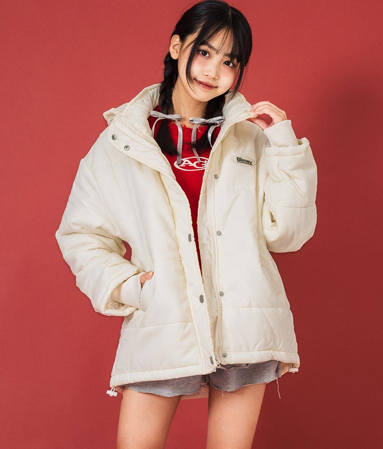 エコクラウド 中綿 ブルゾン コート 916-7235